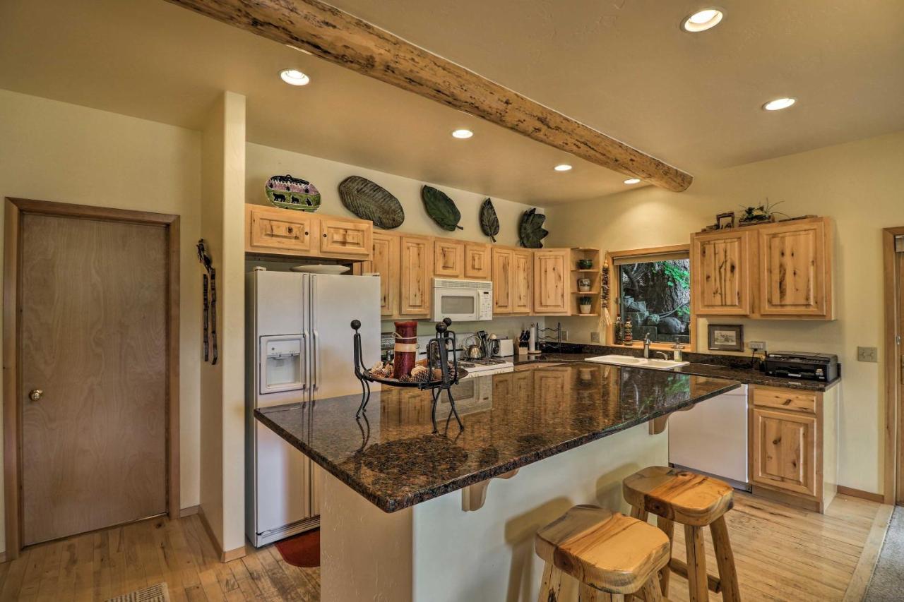 Rustic Home On Whitefish Mountain, Near Ski Run! Exterior foto