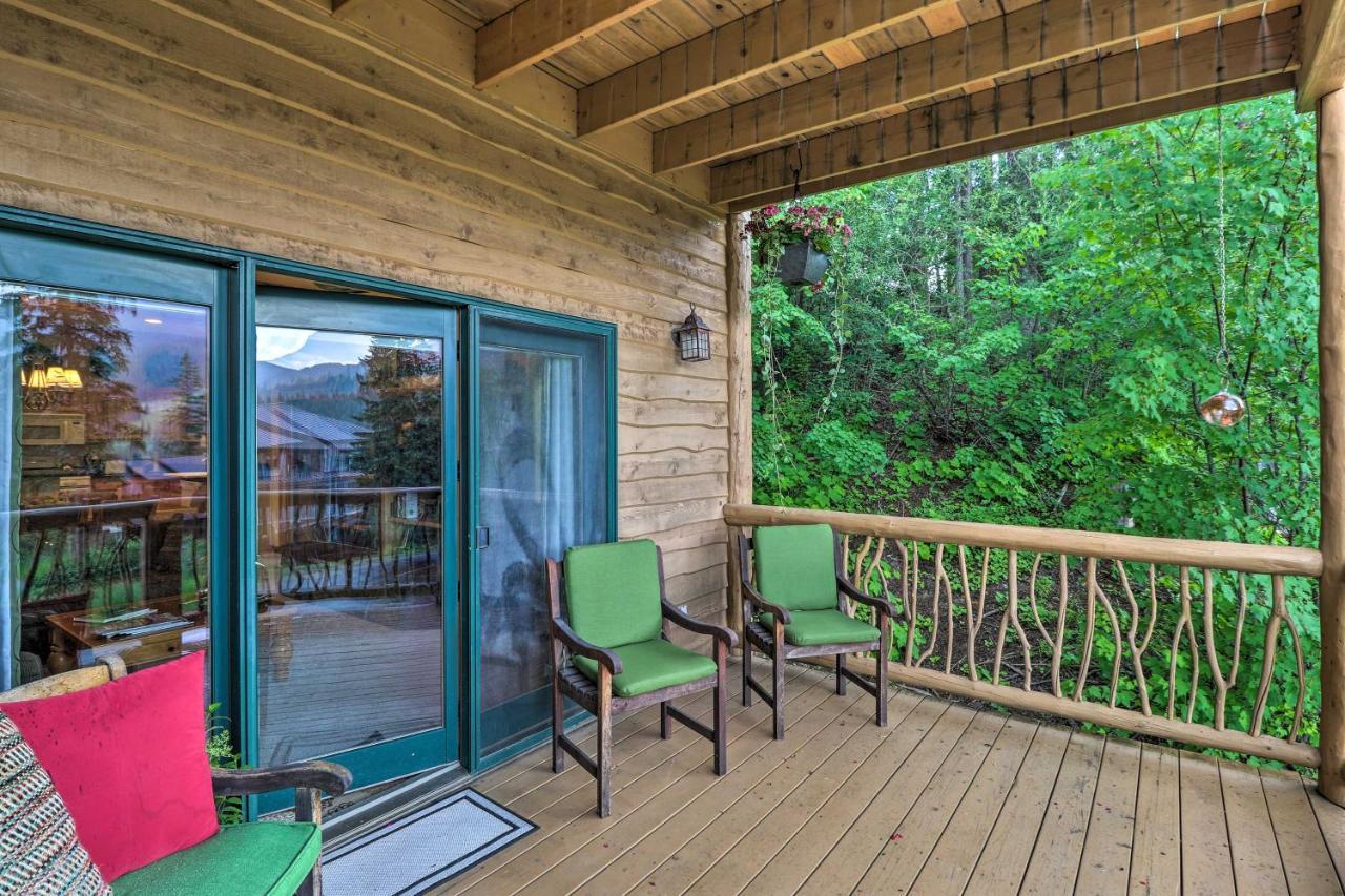 Rustic Home On Whitefish Mountain, Near Ski Run! Exterior foto